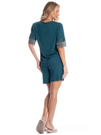 Pijama Feminino Shortão Alana - Imagem 4 - Desktop