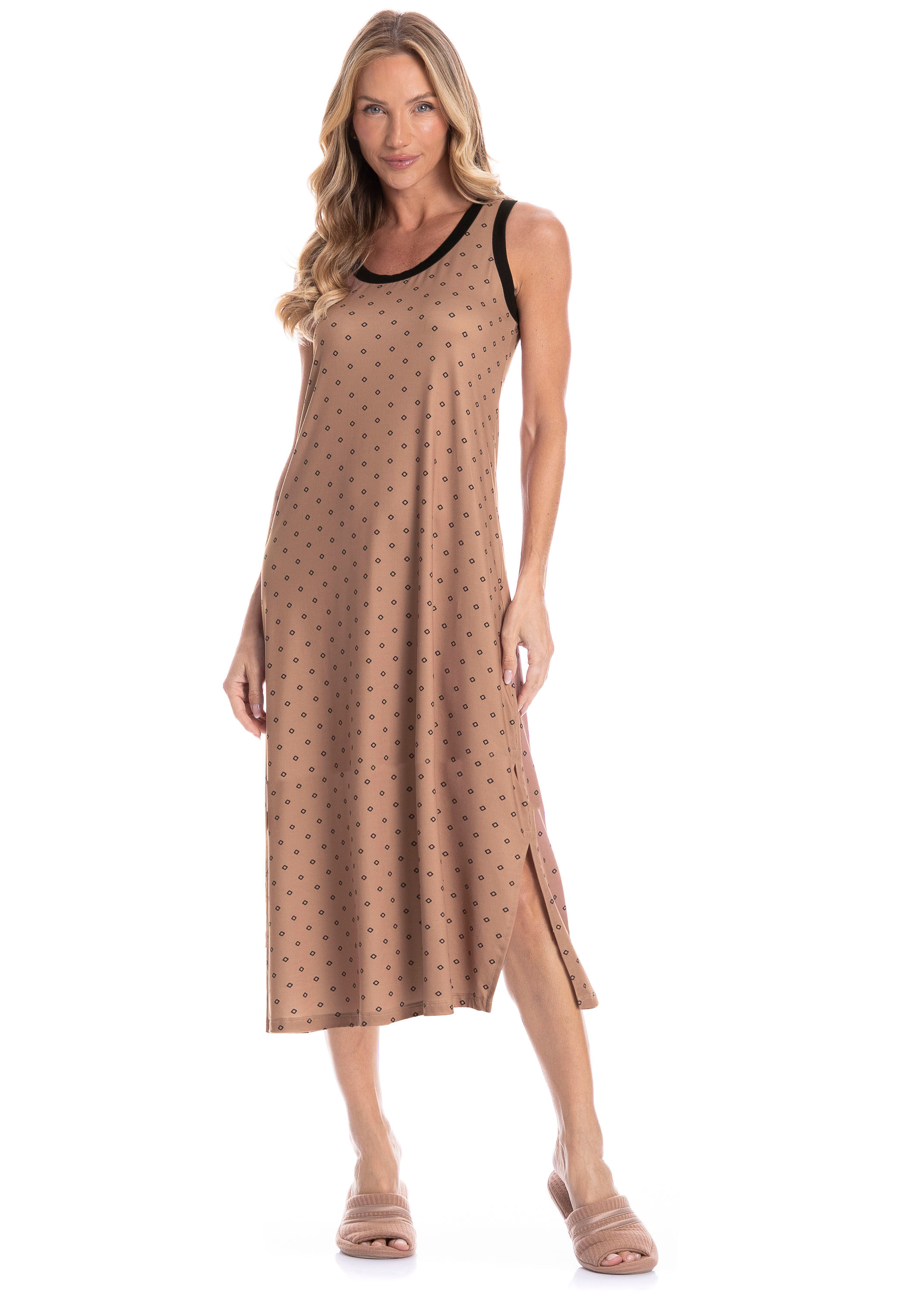 Vestido Feminino Midi Regata Betina - Imagem 1