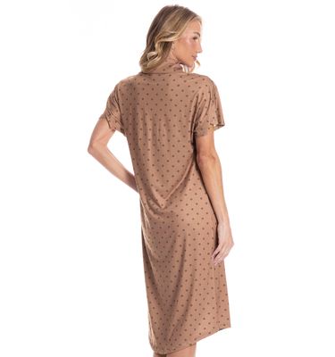Camisão Feminino Abotoado Médio Betina - Imagem 4 - Mobile