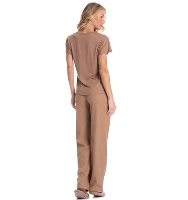 Conjunto Feminino Longo Piquet - Imagem 2 - Mobile