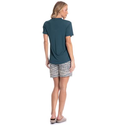 Pijama Feminino Shortão Júlia - Imagem 4 - Mobile