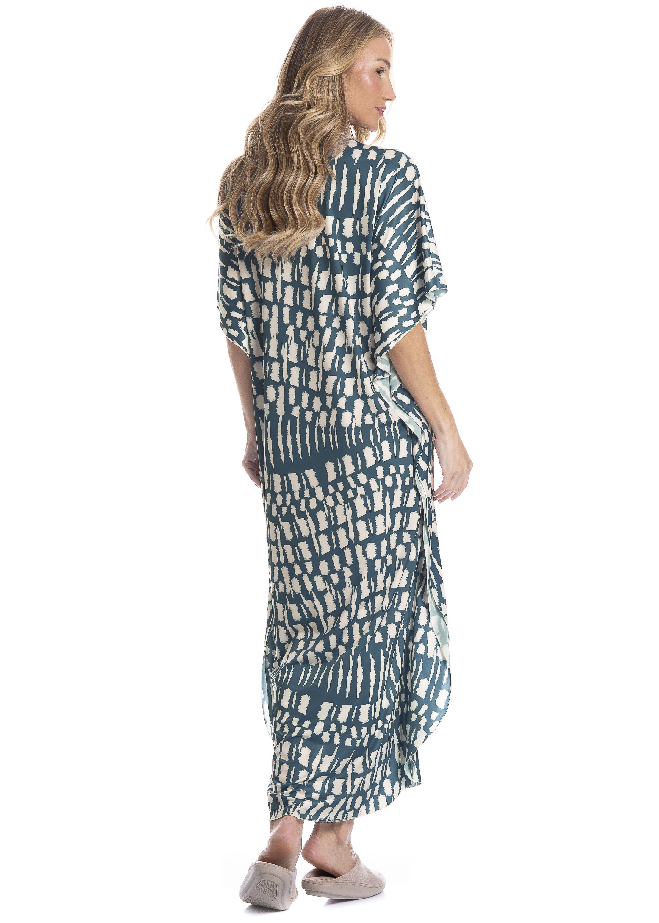 Kaftan Feminino Longo Júlia - Imagem 2 - Mobile