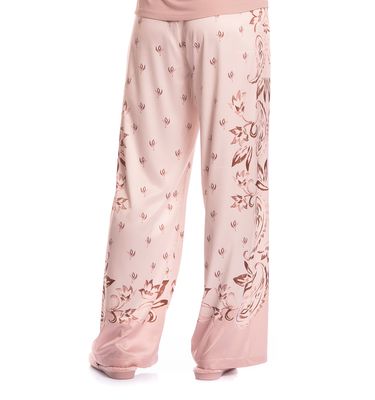 Pijama Feminino Longo Manga Curta Afrodite - Imagem 5 - Mobile