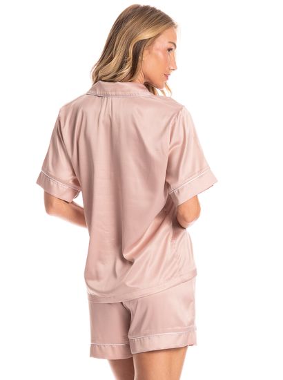 Pijama Americano Feminino Curto Lia - Imagem 2 - Desktop