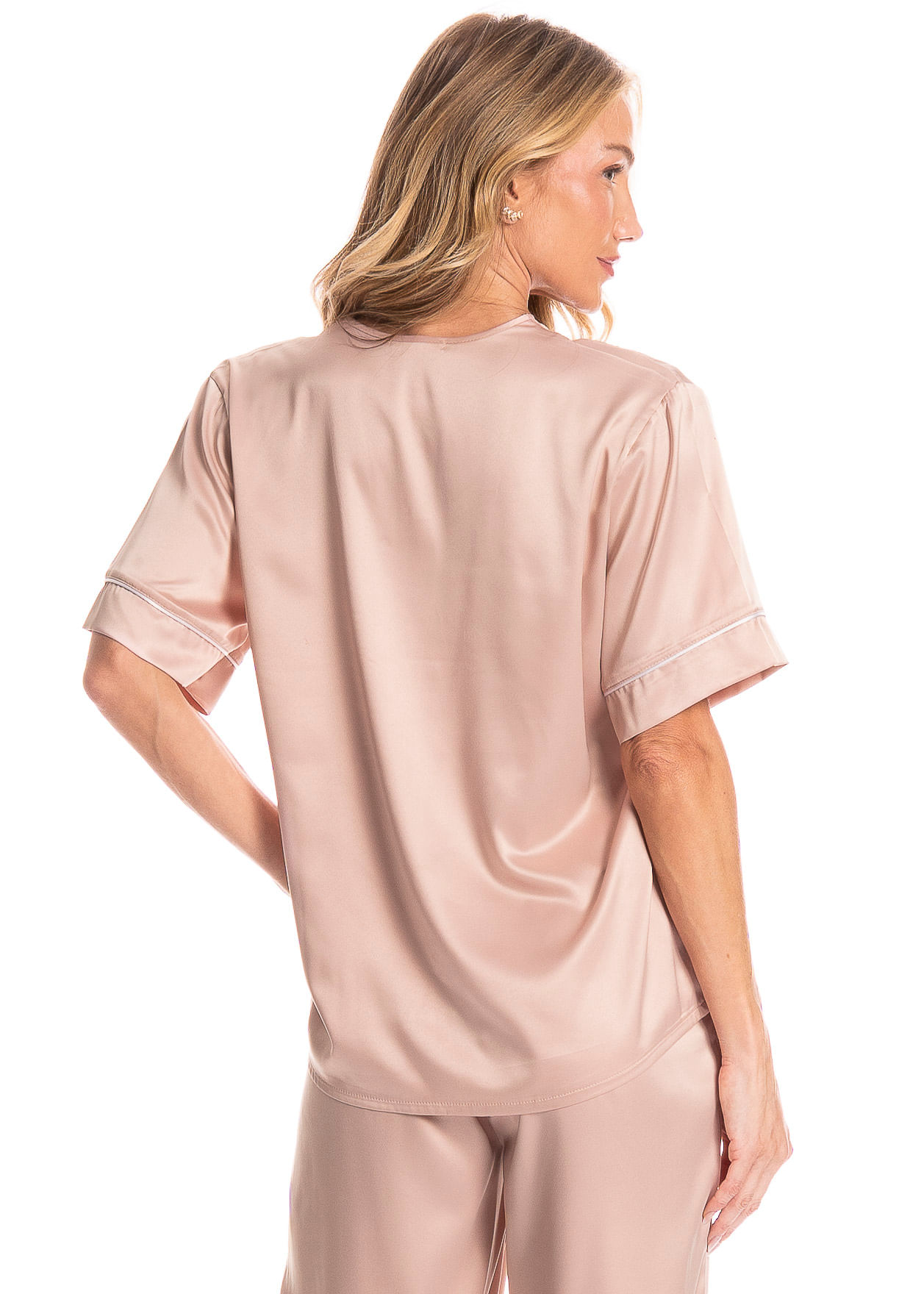 Pijama Americano Longo Lia - Imagem 4 - Mobile