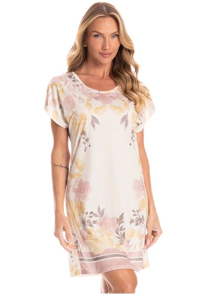 Camisão Feminino Stela Amarelo - Imagem 1