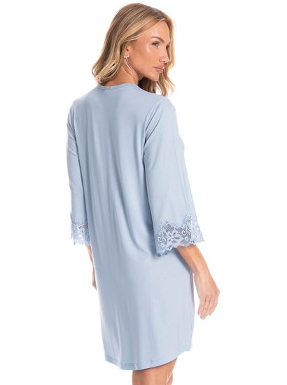 Camisão Feminino Abotoado Aurora - Imagem 2 - Desktop