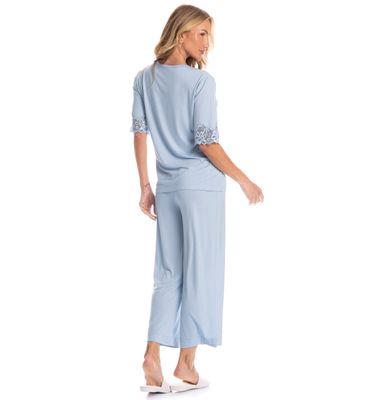 Pijama Feminino Capri Aurora - Imagem 2 - Mobile