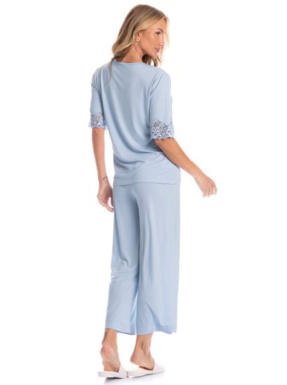 Pijama Feminino Capri Aurora - Imagem 2 - Desktop