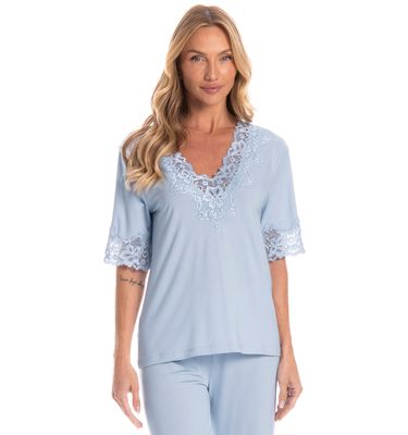 Pijama Feminino Capri Aurora - Imagem 3 - Mobile