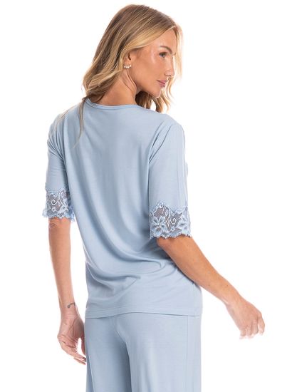 Pijama Feminino Capri Aurora - Imagem 4 - Desktop