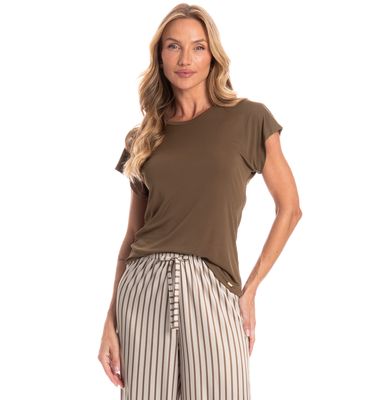 Pijama Feminino Longo Maia - Imagem 3 - Mobile