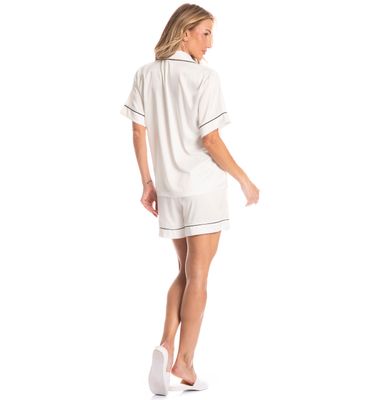 Pijama Americano Feminino Curto Liz - Imagem 4 - Mobile