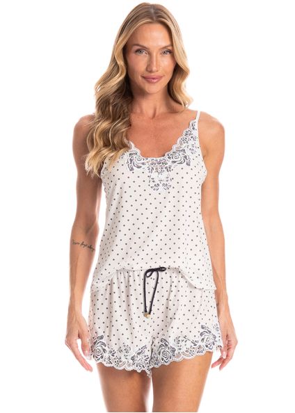 Short Doll Mini Selene Branco - Imagem 1