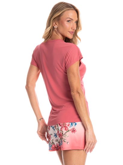 Pijama Feminino Curto Luísa - Imagem 2 - Desktop