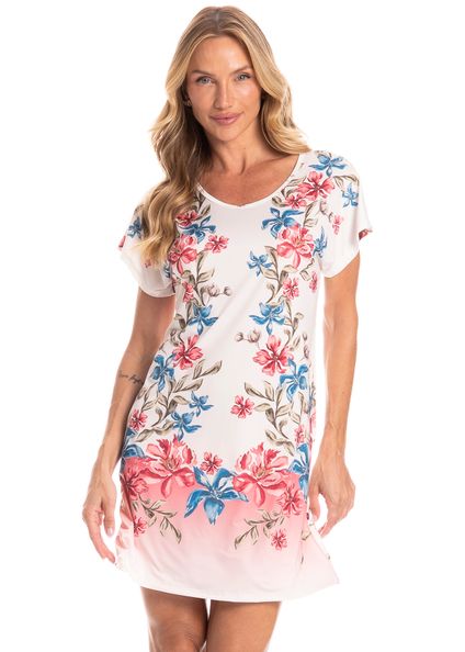 Camisão Feminino Luísa Branco - Imagem 1