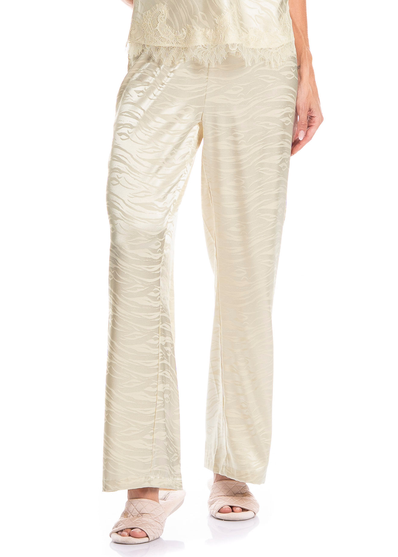 Pijama Feminino Longo Isa - Imagem 5 - Mobile