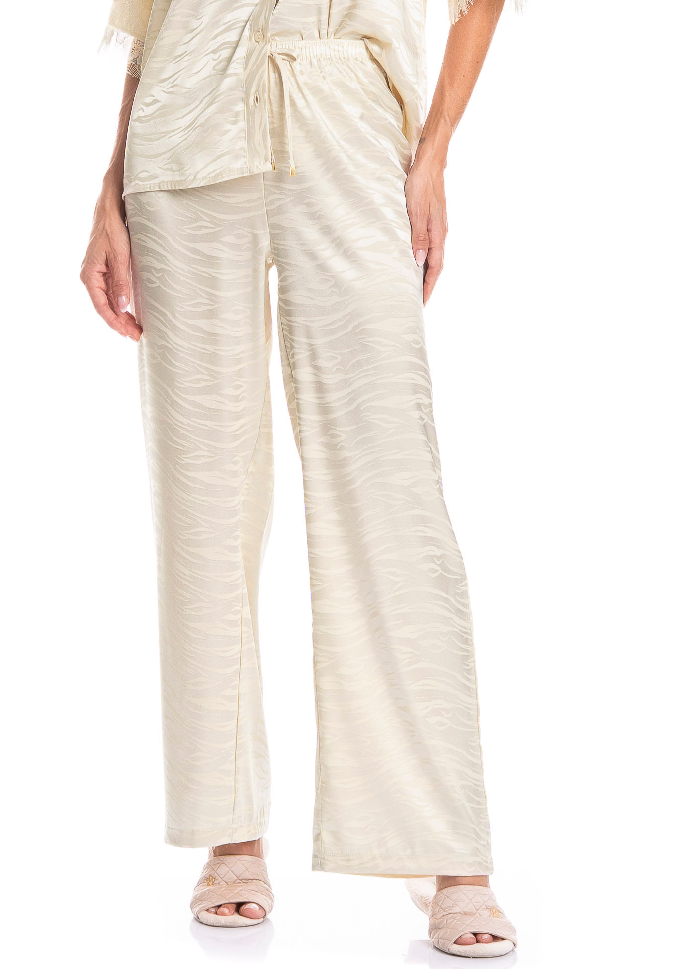 Pijama Americano Feminino Longo Isa - Imagem 5 - Mobile