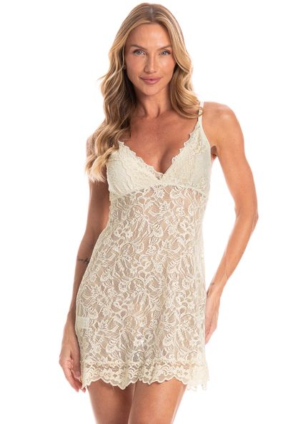 Camisola Feminina Cleo Branco - Imagem 1