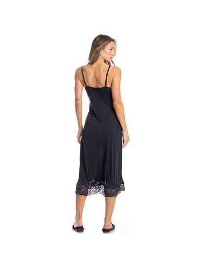 Camisola Midi Com Renda Manu - Imagem 2 - Desktop