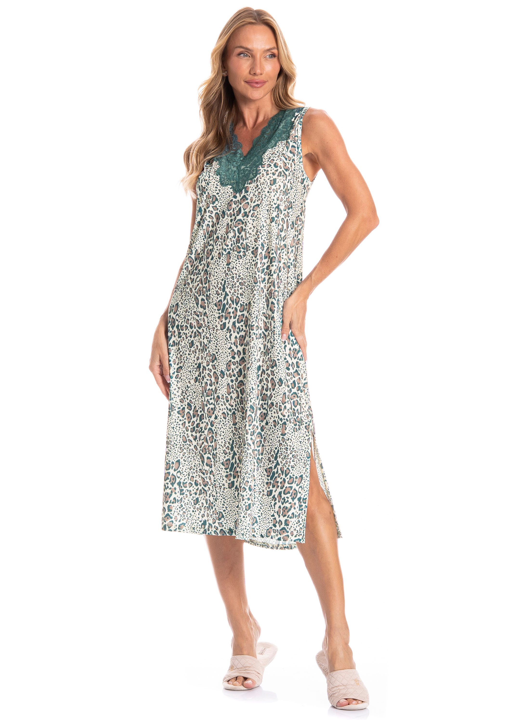 Camisão Midi Regata Hera - Imagem 1