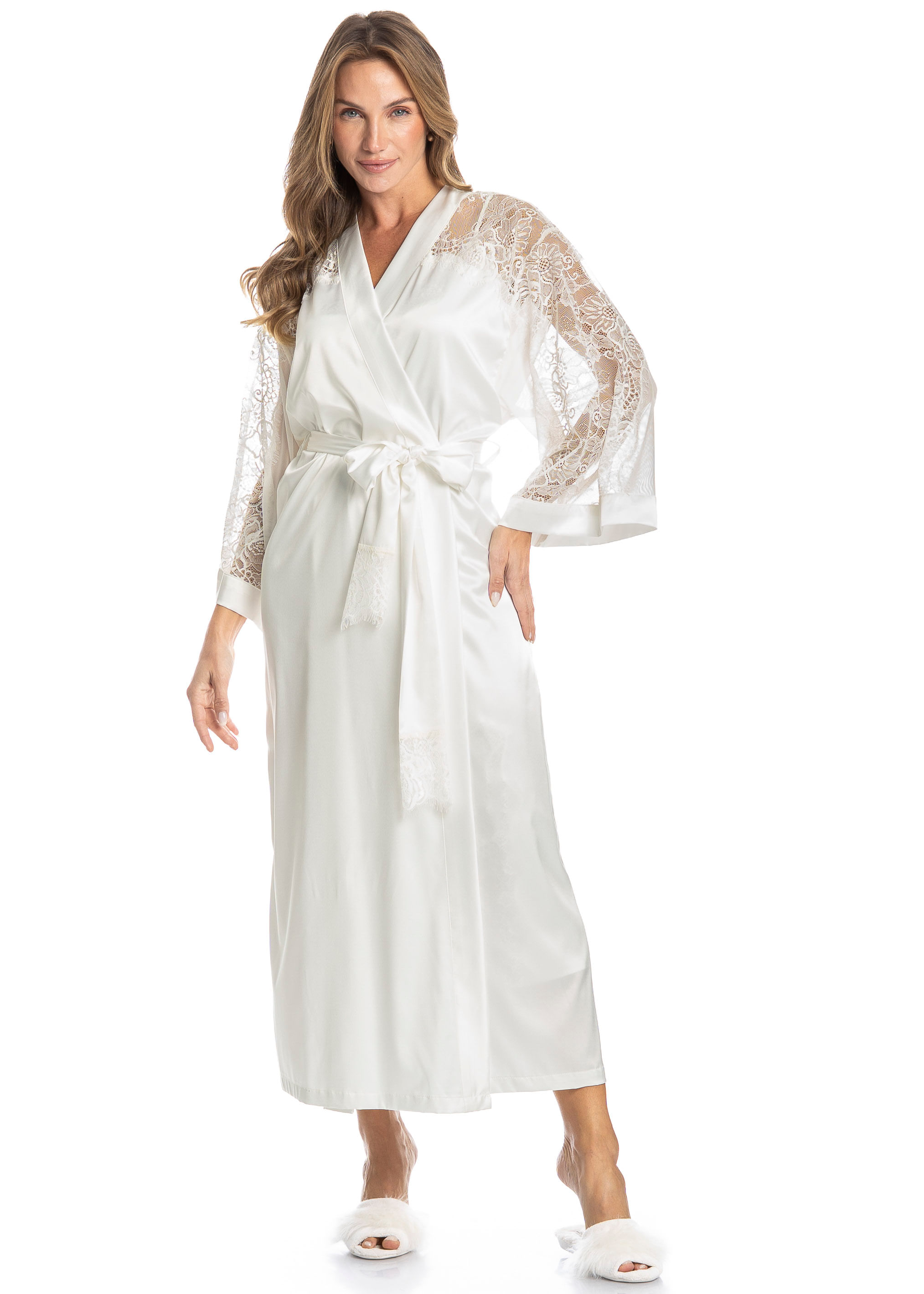 Robe Feminino Longo Jasmim - Imagem 1