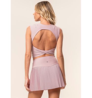 Short Saia Plissado Blushed Vivame - Imagem 2 - Mobile