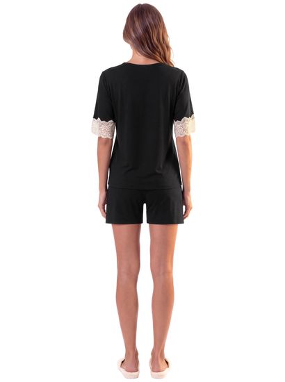 Pijama Feminino Curto Mellow - Imagem 4 - Desktop