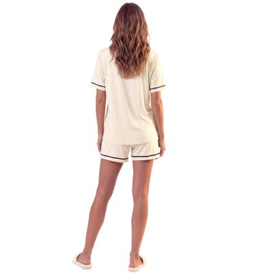 Pijama Americano Feminino Curto Mellow - Imagem 4 - Mobile