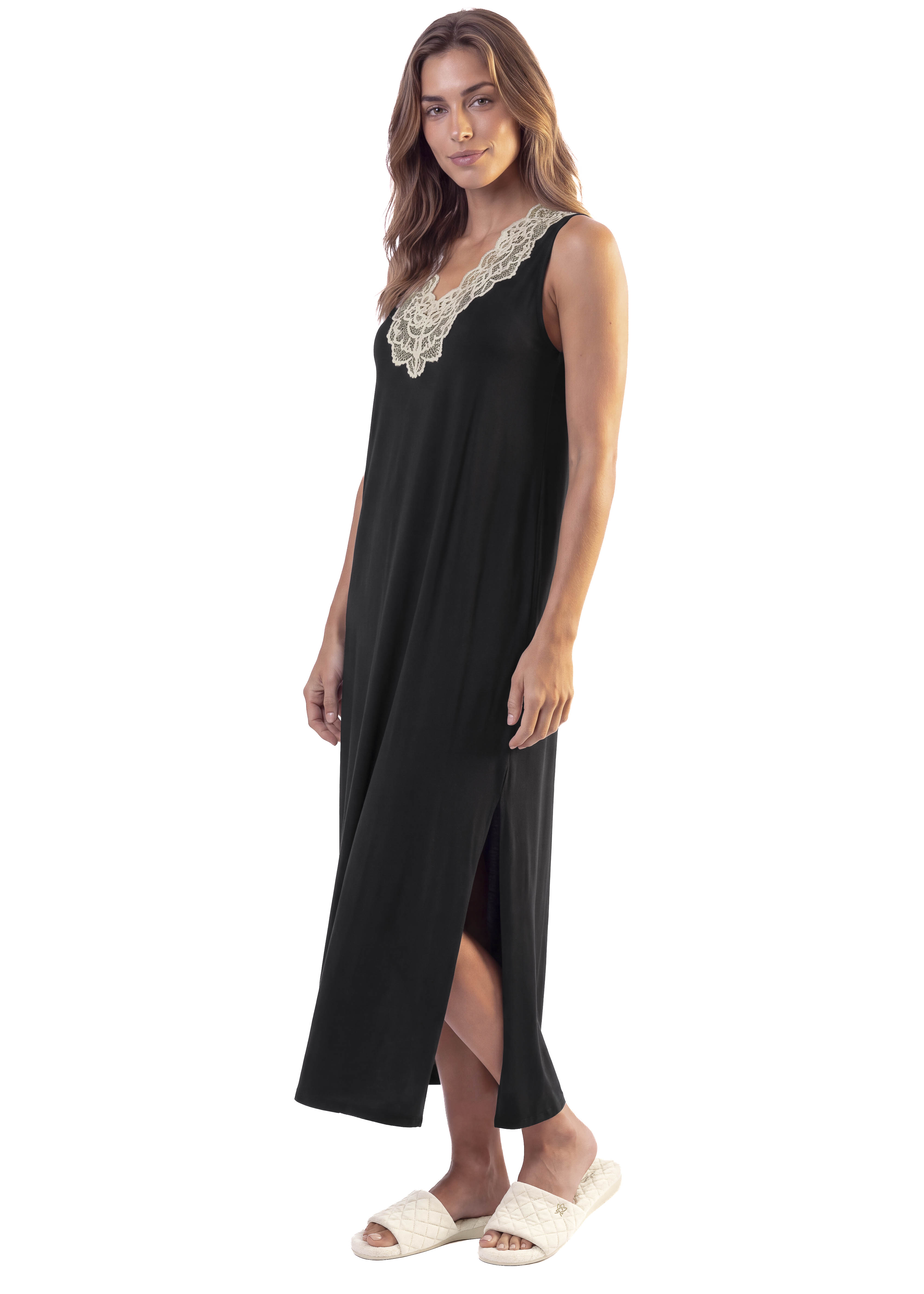 Camisão Feminino Regata Longo Mellow - Imagem 1